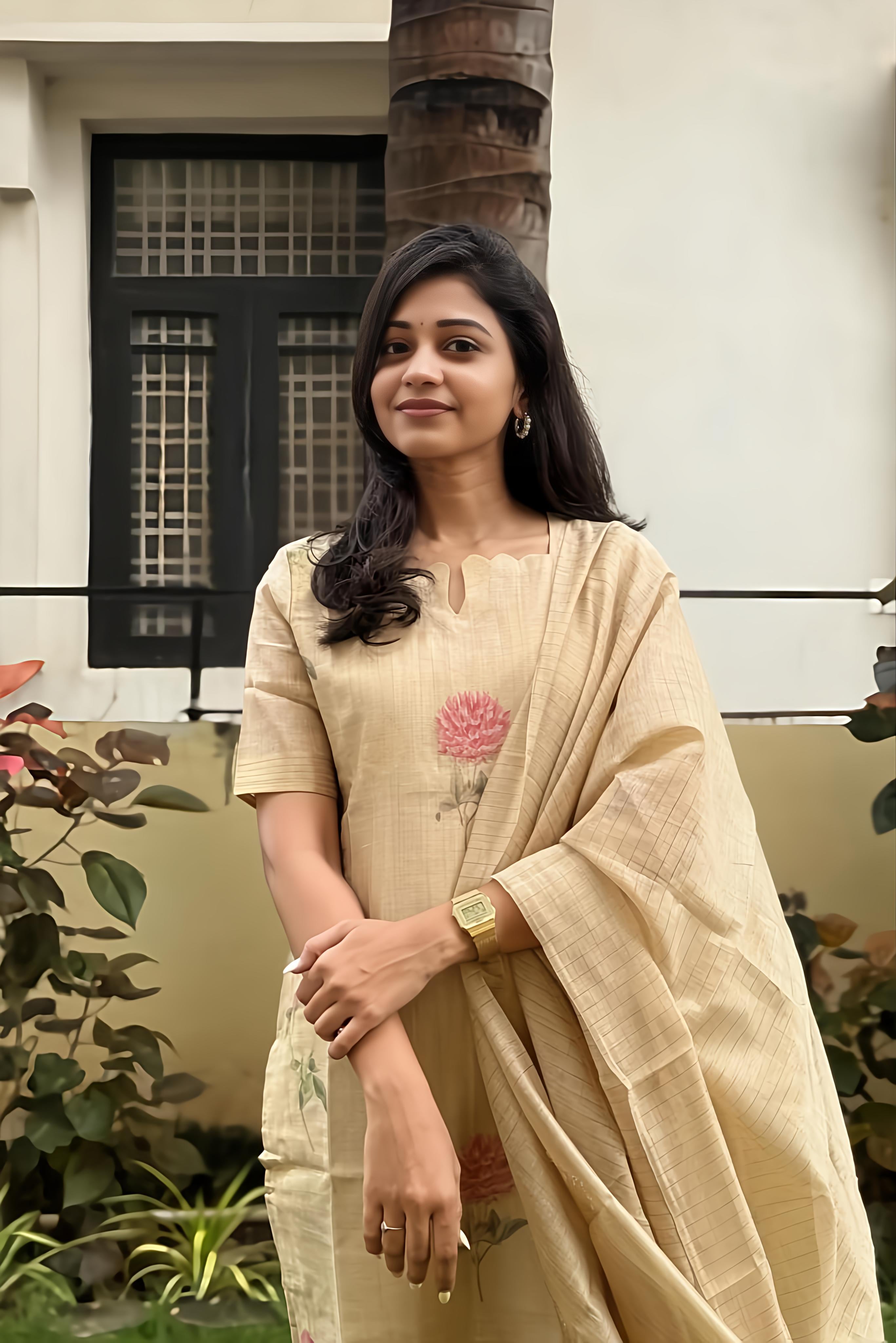 Tissue Silk Kurti Pant And Dupatta